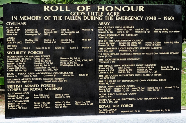 Roll Of Honour God's Little Acre